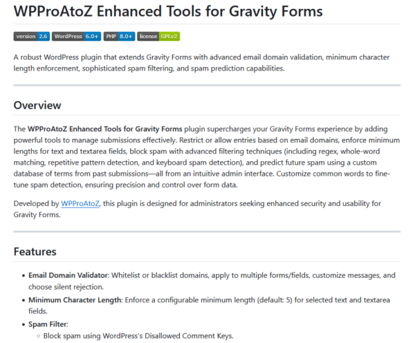 Gravity Forms Enhanced Tools